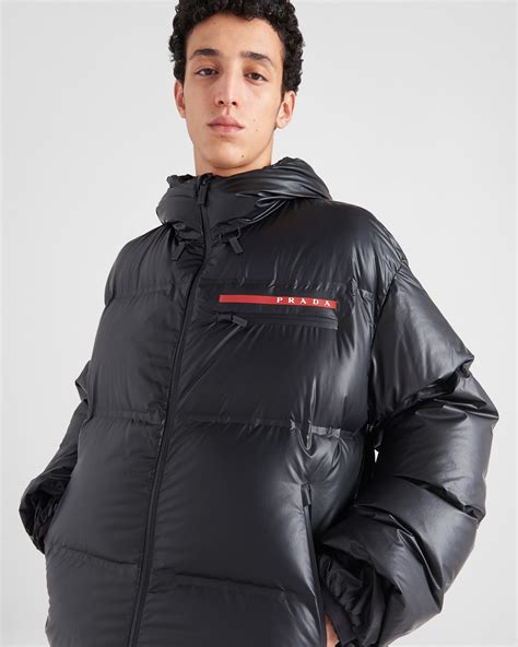 prada short re-nylon puffer jacket|prada puffer jacket sale.